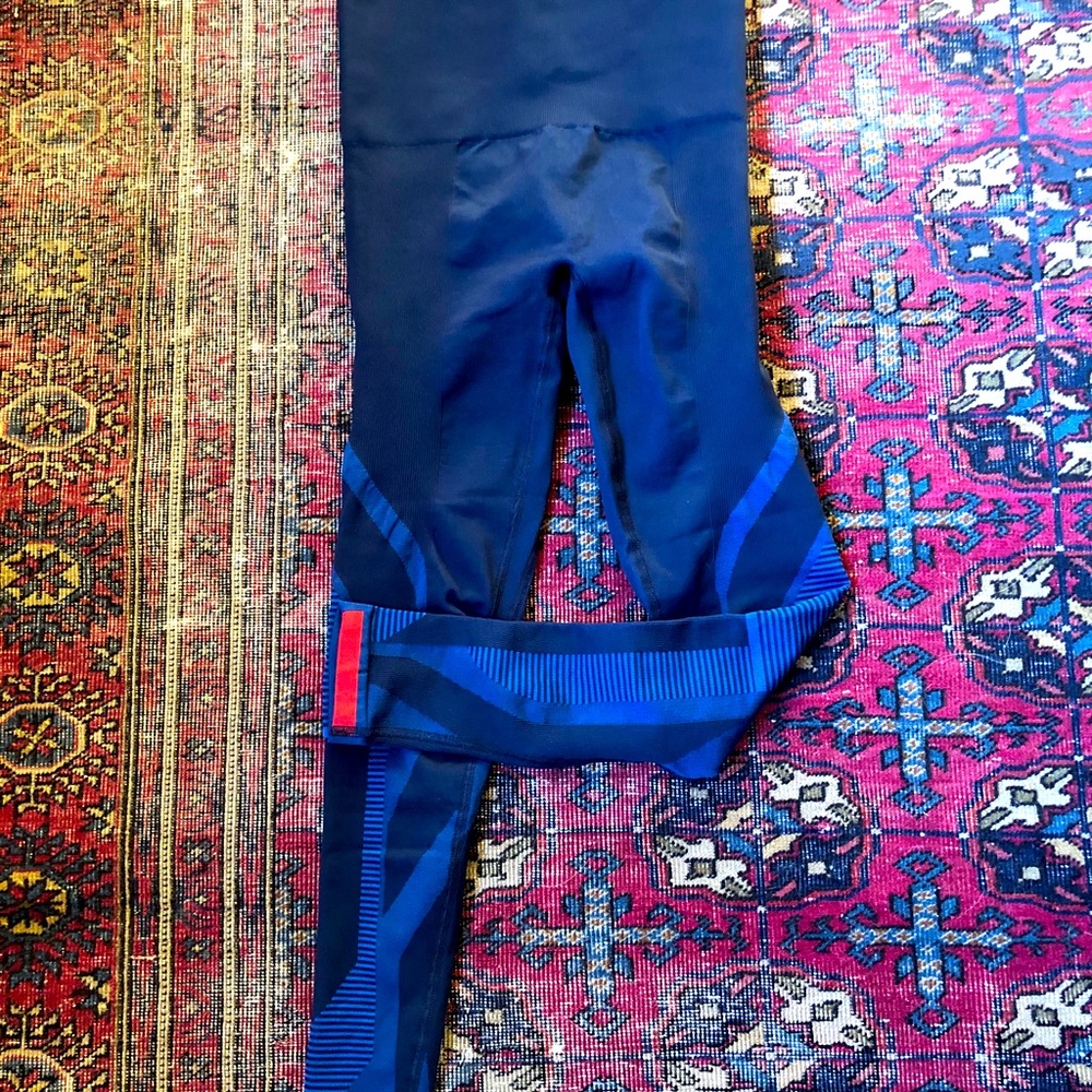 Women's High-Waist Navy Blue Performance Leggings